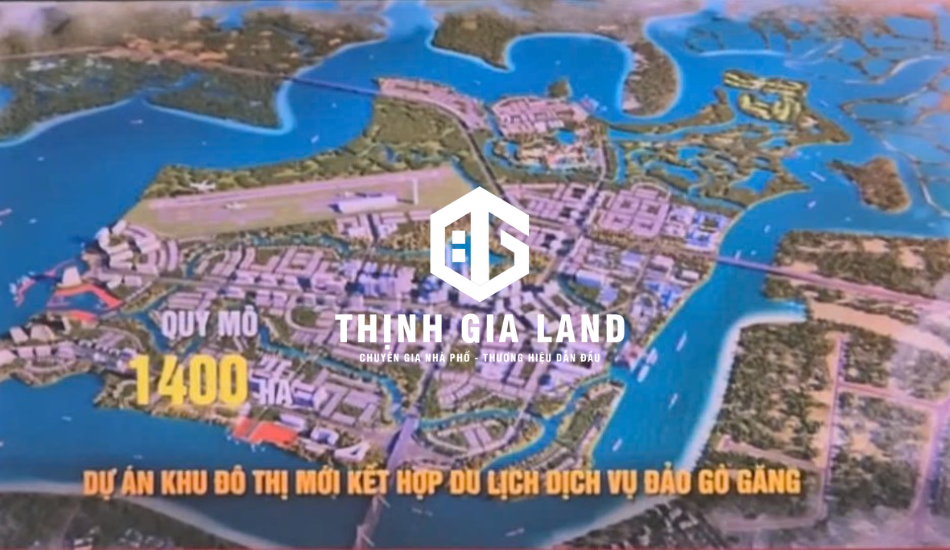 Khu đô thị kết hợp du lịch dịch vụ Đảo Gò Găng